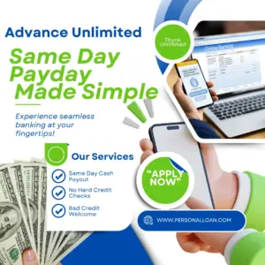 Same Day Payday Advance No Hard Check Bad Credit Loans USA UK Canada 2025