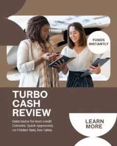 Turbo Cash Review — Debt Consolidation Loans Bad Credit Canada 2025