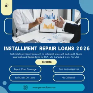 Installment Repair Loans Bad Credit No Collateral