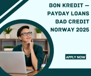 Bon Kredit Emergency Payday Loans Bad Credit Norway 2025