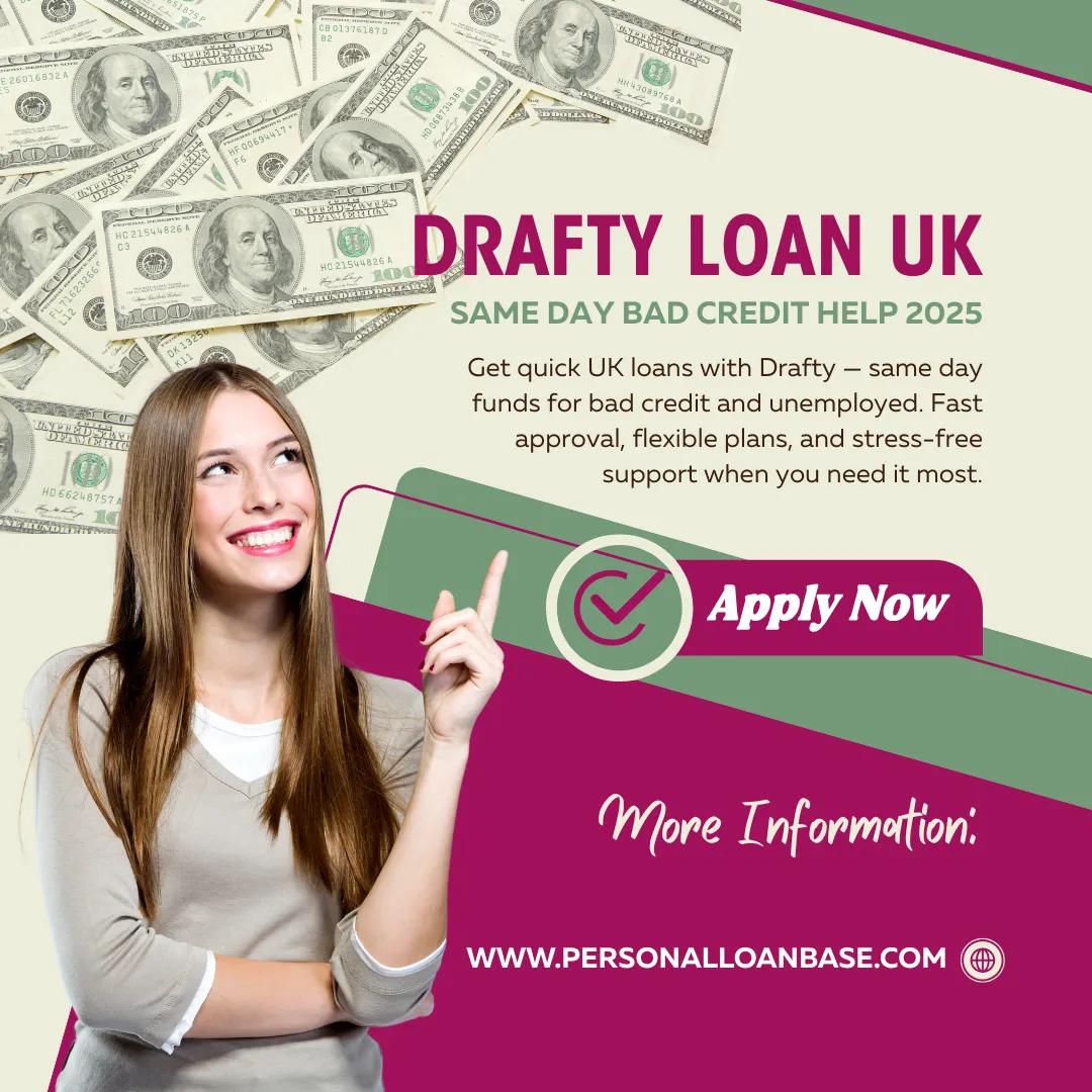 Unemployed borrower approved for same day Drafty loan UK