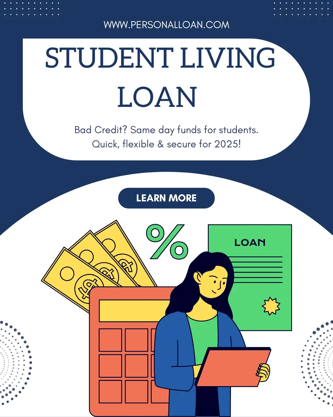 Student Living Expense Loans Bad Credit Same Day 2025