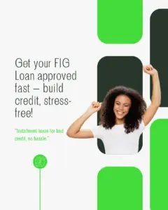 FIG Loans featured image showing fast approval and credit building for bad credit borrowers USA 2025